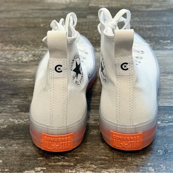 Converse Chuck Taylor Shoes Sneakers Unisex All Star CX Hi White Wild Mango NIB - Picture 4 of 15